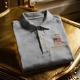 thumbnail image 2 of Mens Golf Polo Shirts 250 Anniversary USA Shirt Collared Dress USA PoloTops 250th Birthday Patriotic Flag Print Shirt, 2 of 6