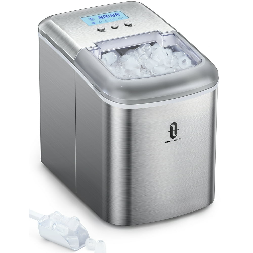 TaoTronics Ice Maker Countertop Machine with LCD Display, SelfCleaning