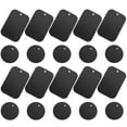 thumbnail image 3 of 20 placas metálicas universales para soportes magnéticos de teléfono para coche (negro), 3 of 5
