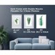 thumbnail image 2 of White Wood Poster Frame Set - 3 Pieces, 15x21, Wall Mountable, 2 of 5