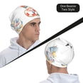 thumbnail image 6 of Logiee Summer Gnome Print Unisex Knit Beanie for Men Women Winter Hat,Beanies Skull Caps, 6 of 7