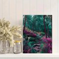 thumbnail image 2 of Enchanted Forest Path Canvas Print，Woodland Landscape Wall Art for Living Room Bedroom Entryway, 2 of 8