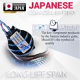 thumbnail image 3 of fuzhong-Coin Cell RTC Battery Replacement for DELL Latitude E5440 E5450 E6440 E6420 E7440 E7240,Alien-Ware M18x,M18xR2,14 R1,18 R1,13,17 R2,15 R1,15 R2,17 R3, 13 R2,15 R3,17 R4|for Inspiron 4050, 3 of 4