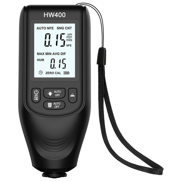 Medidor probador revestimiento 0-2000UM herramientas medición digitales coche alta precisión