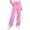 Pink, variant on Lounge Sweatpants for Women with Pockets Solid Color Loose Casual Outdoor Sports With Drawstring And Pocket Pants Daily commuting Wear