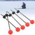 thumbnail image 4 of Fishing Rod Spring Ball Tip, Wear  Waterproof Red Ball Spring Rod Tip  For River Fishing S,M,L, 4 of 8