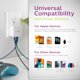 thumbnail image 5 of Cargador de pared USB Philips DLP1032Q/37 32W para iPhone iPad, 5 of 5