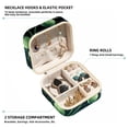 thumbnail image 2 of St. Patrick's Day Travel Portable Square Decorative Box with Necklace Holder and Jewelry Organizer - Ideal for Rings, Earrings, Necklaces, Bracelets - Suitable for Girls and Women, 2 of 6