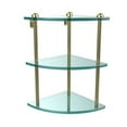 thumbnail image 2 of Three Tier Corner Glass Shelf - Oil Rubbed Bronze, 2 of 3