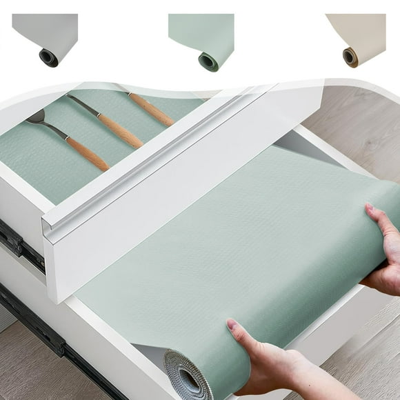 Sentmoon Refrigerator Liners 59 X 17.7 In Fridge Mats Shelf Liner Drawer Liner for Kitchen Cabinets Non Adhesive Non Slip Easy Clean Liner Waterproof Mat