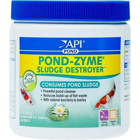 UPC: 0317163011461 | API Pond-Zyme Sludge Destroyer  Pond Water Clarifier With Barley  8-Ounce