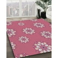 thumbnail image 2 of Ahgly Company Indoor Rectangle Patterned Pink Novelty Area Rugs, 5' x 8', 2 of 6