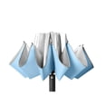 thumbnail image 1 of YSTIANN Reverse Umbrella with Reflective Strips, 3-Fold Automatic Sun & Rain Protection - Double-Layer Windproof Design for Outdoor Travel & Commuting AZ78-4814, 1 of 6