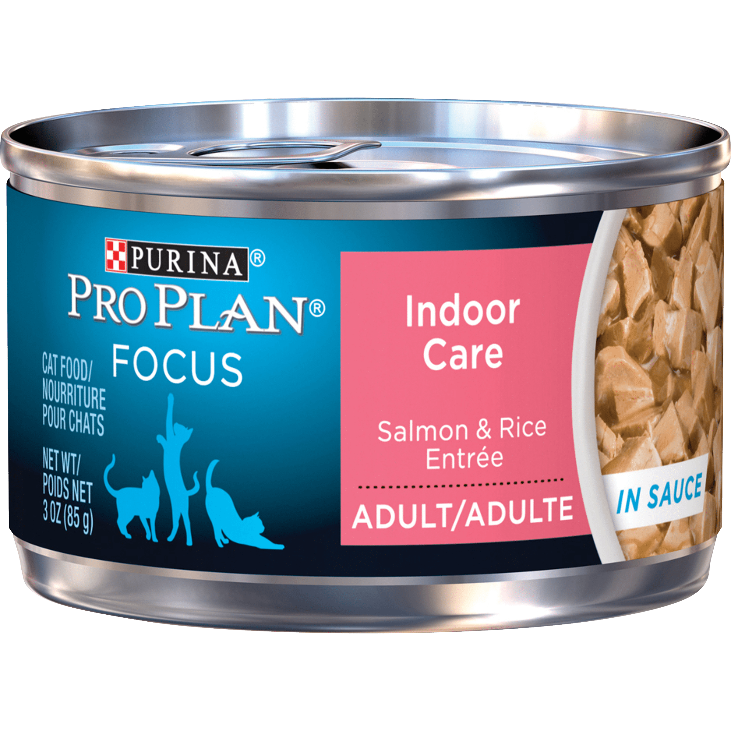 (24 Pack) Purina Pro Plan Hairball, Indoor Wet Cat Food, FOCUS Indoor