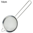 thumbnail image 3 of Electronicheart Fine Mesh Strainer for Kitchen Stainless Steel Tea Colander Long Handle Food Sifter Flour Sieve Baking Tool, 14cm, 3 of 8