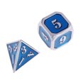 thumbnail image 3 of Juego De Dados Poliédricos De Calidad 7x D4-D20 Aleación De Zinc Para TRPG Blue B Sunnimix Dados de aleación de zinc de 12 mm, 3 of 7