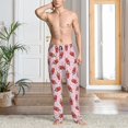 thumbnail image 2 of Honiee Watermelon Ice Cream for men - a sleek fusion of Straight Pajama Pants, versatile Lounge Pants, and cozy Sleepwear, all rolled into one-Medium, 2 of 6