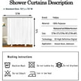 thumbnail image 6 of Girls Sweet Strawberry Shower Curtain for Bathroom Kids  Fruit Print Bath Curtain with Hooks Strawberry Leaves Print Decor Waterproof Polyester Bathroom Curtains Pink 72Wx78L, 6 of 12