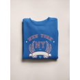 thumbnail image 3 of New York Garland W Banner Sweatshirt Men -Image by Shutterstock, Male 3X-Large, 3 of 4