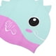 thumbnail image 4 of Sombrero de natación gorra de natación flexible protección para cabello gorra reutilizable gorro de natación para niña para niña, 4 of 5