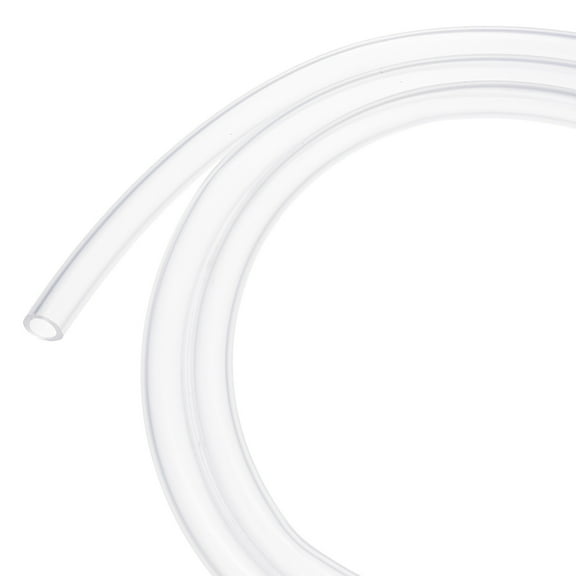 Uxcell Silicone Tubing, 11/32"(9mm) ID x 1/2"(13mm) OD Flexible Silicone Rubber Tube, 1ft High Temp Water Air Hose Pipe for Pump/Liquid Transfer/Brewing/Aquaponics [Clear]