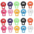 thumbnail image 4 of MRLESS 20pcs Plastic Spring Cord Locks Adjustable Drawstring Stoppers Backpacks Shoelaces And Outdoor Gear Ideal Knitting And Craft Projects, 4 of 8