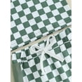 thumbnail image 6 of Bagilaanoe 2pcs Toddler Baby Boy Shorts Set Short Sleeve Checkerboard T Shirt Tops + Shorts 6M 12M 18M 24M 3T Kids Casual Summer Clothes, 6 of 8