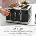 thumbnail image 4 of Russell Hobbs Coventry™ 4-Slice Toaster, Black, TR9450BR, 4 of 13