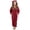 Wine, variant on GiLiling Kids Footed Fuzzy Hooded Onesie Jumpsuit Footie Covers Soft Warm One Piece Zip Front Sherpa Lined Soft Cute Romper (Grey, 7-8 Years)