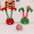 thumbnail image 2 of Elf Legs Christmas Decorations, Striped Elf Legs for Home Tabletop Decor, Christmas Elf Decorations, 2 of 6