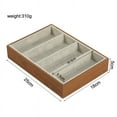thumbnail image 5 of Sunglasses Display Glasses Cases 4 Grids Sunglasses Display Box Glasses Display Jewelry Organizer Tray - Black, 5 of 6