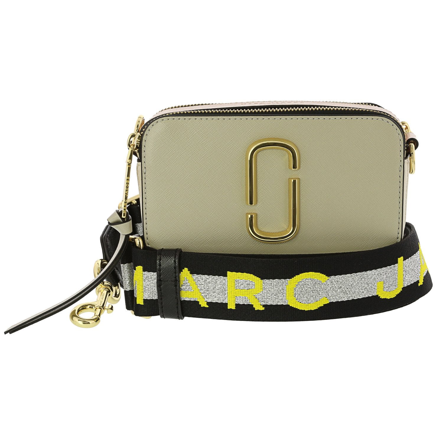 Marc Jacobs Women's Small Logo Strap Snapchat Camera Bag Leather Cross ...