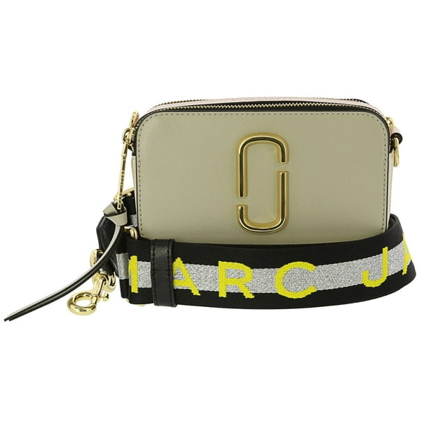Marc Jacobs Women's Small Logo Strap Snapchat Camera Bag Leather Cross ...