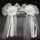 thumbnail image 1 of Flor de cinta de seda de capullo de perla para decoración de fiesta de boda, coche nupcial, decoración de coche de boda 2 unids/set Fokelyi HMHZ1110-2, 1 of 7