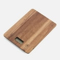 thumbnail image 1 of JS Gourmet - Digital Kitchen Scale with LCD Display, Made of Acacia Wood, 1 of 2