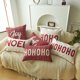 thumbnail image 4 of Nueva funda de almohada con estampado navideño, funda de cojín bordada con letras a cuadros rojos y verdes, funda de cojín de tela para el hogar, 4 of 6