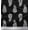 Black, variant on Soimoi Silk Fabric Leaves & Paisley Block Print Sewing Fabric Yard 42 Inch Wide