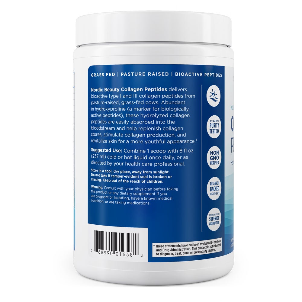 Nordic Naturals Collagen Peptides, Unflavored, 10.6 oz