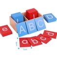 thumbnail image 4 of Letras de ABC Wood CUTICAT Material didáctico Montessori, 4 of 8