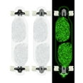 thumbnail image 2 of Shark Wheel Fingerprint Clear Longboard with Lights, 2 of 5