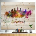 thumbnail image 2 of Design Art - Ligne d'Horizon de Cleveland, 2 of 5