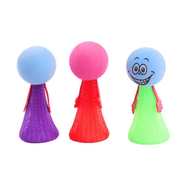 Juguetes de elfo saltarín con forma de emoticono, pelotas que rebotan, juguetes divertidos de muñecos de primavera, juguetes para niños, juguetes de ventilación con descompresión