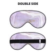 thumbnail image 2 of Naloa Lavender Glitter Foil Stripes Print Sleep Mask for Sleeper, Light Blocking Sleeping Eye Mask for Women Men, Eye Shade with Adjustable Strap for Travel, Nap,Meditation, 2 of 7