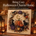 thumbnail image 6 of Halloween Ghost Pearl Art DIY Kit, Ghost Diamond Art Craft Kit with Crystal Pearl Beads, Cute Ghost Diamond Art for Adults & Beginner, Halloween Home Wall Decor, Fall DIY Gift, 6 of 10