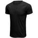 thumbnail image 4 of Moda hombre casual manga corta botón patchwork tops sudaderas blusa Pompotops oipoqjl7087, 4 of 5