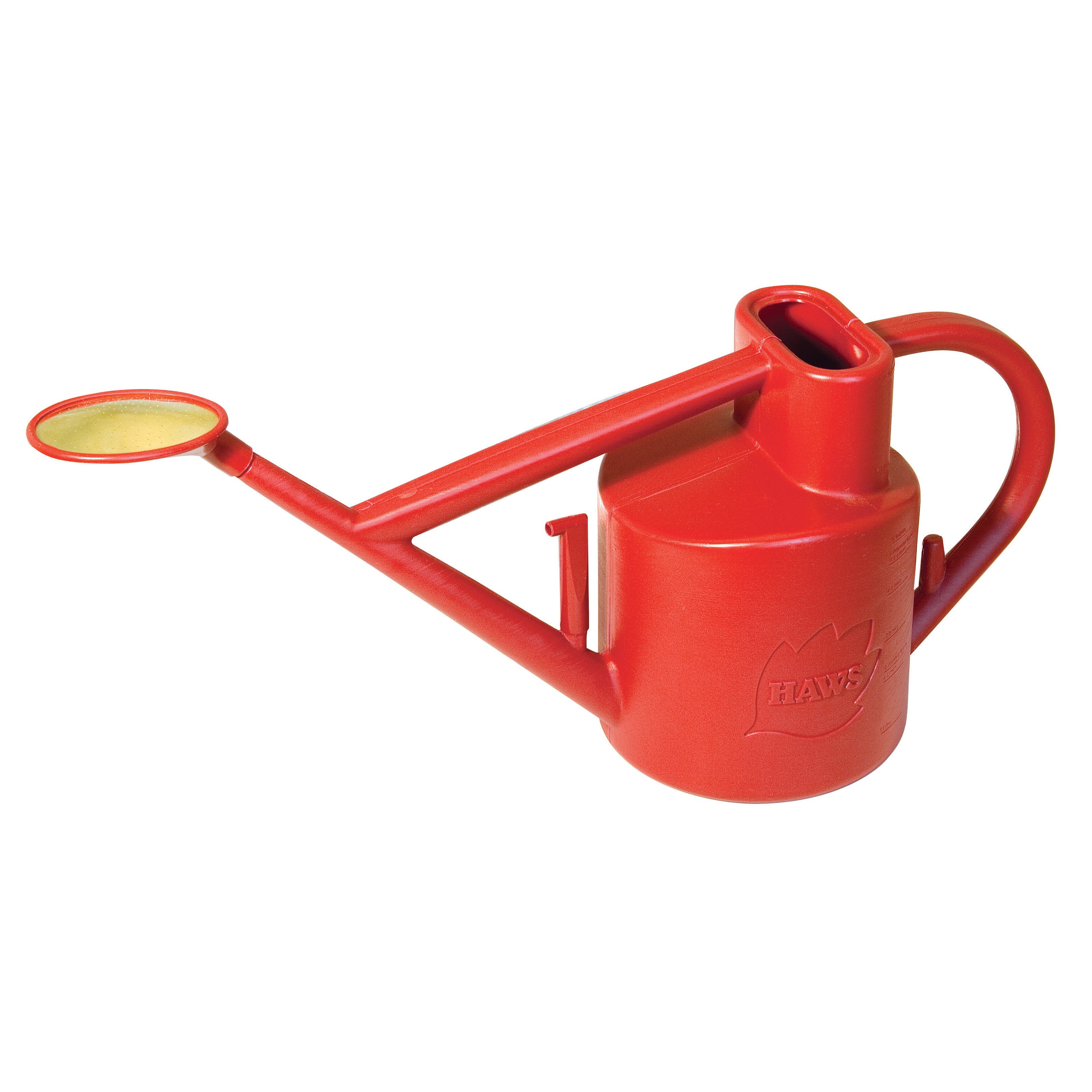 Haws 6 Liters Plastic Red Practican Outdoor Watering Can by Bosmere Inc