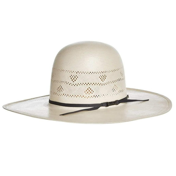 Nrs Tack Mens American Hat Company 8200 4 1/4` Brim Open Crown 63/4 Ivory