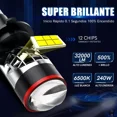 thumbnail image 2 of Faro Led Moto H4 9003 Hb2 Lupa Luz Alta Y Baja Foco 1pzs, 2 of 8