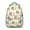 Beige-74, variant on Night Owl Pattern School Backpack – Cute Snowy Owl Design with Big Eyes and Cartoon Print