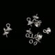 thumbnail image 4 of 20 Piezas de Plata de Ley 925 con Cierre de Perla, Conector de Pasadores de Ojo de Fianza, 5 Mm, 6 Mm Macarena Steriling silver eys pins, 4 of 8